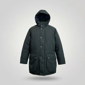 1871 Buffalo Authentic Outdoor Mens XL Vintage Insulated Parka Jacket Green